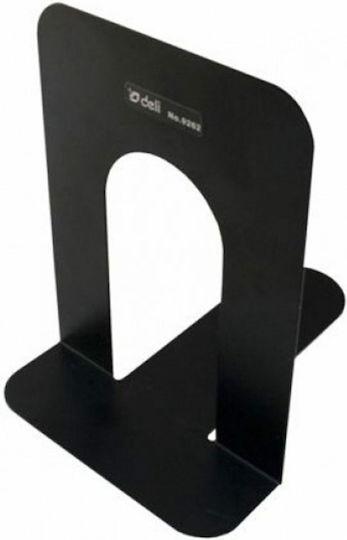 Metallic Bookend in Black Color 2pcs 15.7x12.8x16.5cm