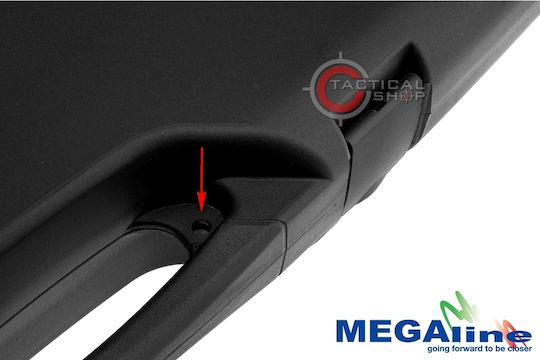Megaline Black Carbine Case