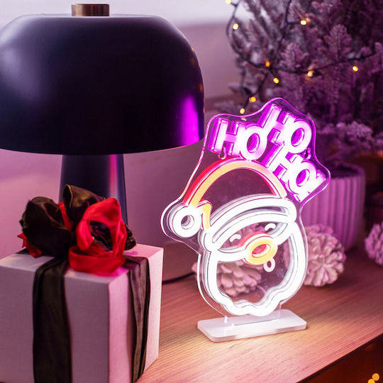 Legami Milano Illuminated Christmas Plastic Figurine Sign Height 26.5cm