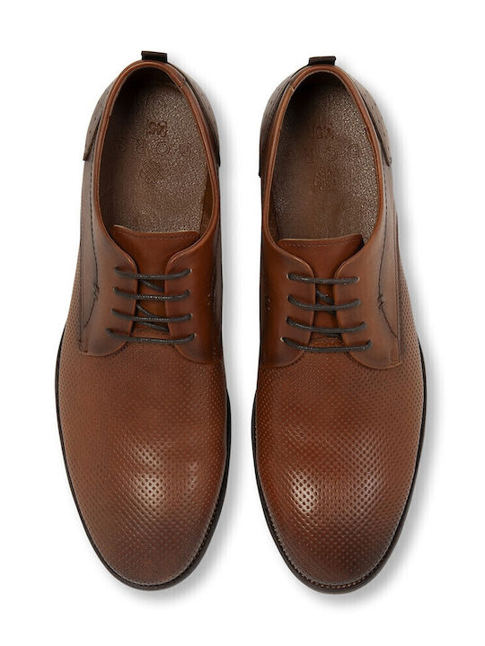 Men's Leather Oxfords Brown