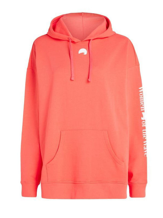 Women's Sweatshirt Hooded Orange