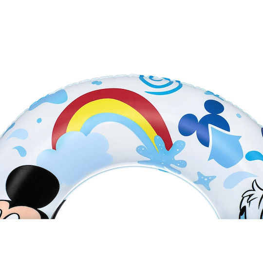 Bestway Ring Kids' Swim Ring Mickey for 3-6 Years Old White Mickey and Donald