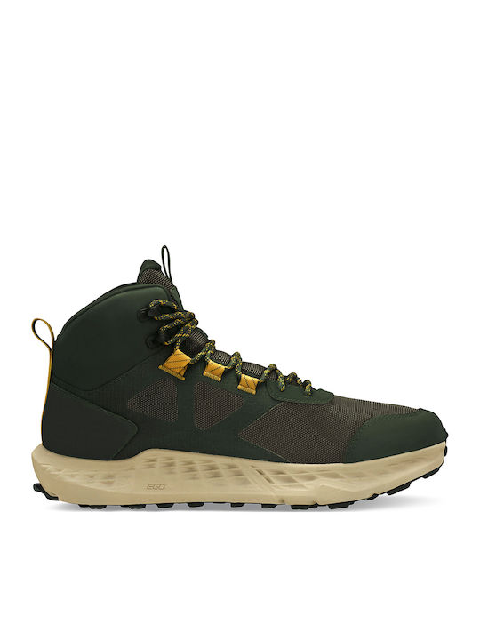 Altra Timp 5 Hiker Ανδρικά Ορειβατικά Μποτάκια Αδιάβροχα με Μεμβράνη Gore-Tex Πράσινα