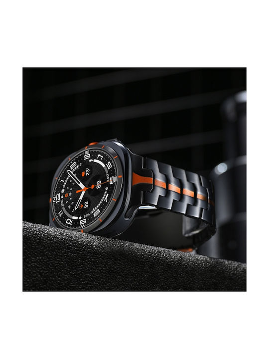 Techsuit Curea Oțel inoxidabil Argintiu (Samsung Galaxy Watch Ultra, Samsung)