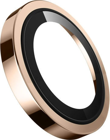 Blueo Kameraschutz Metallrahmen Gold für das iPhone 16 Pro, iPhone 16 Pro Max