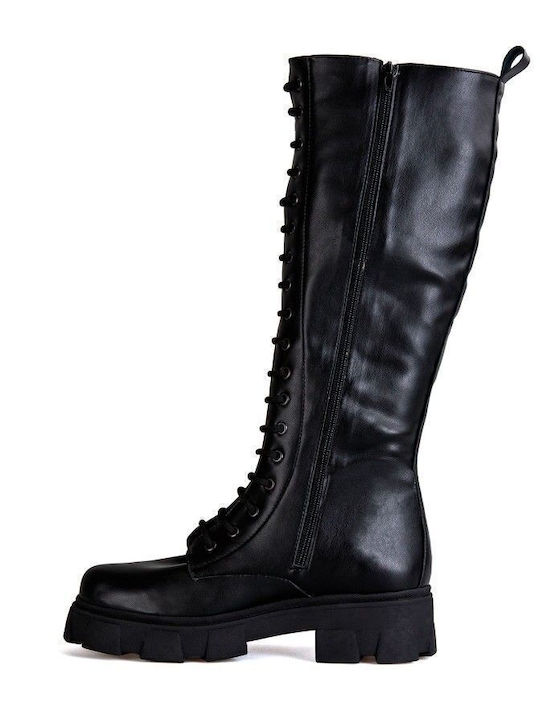 Damenstiefel Schwarz sib-428 (blk)