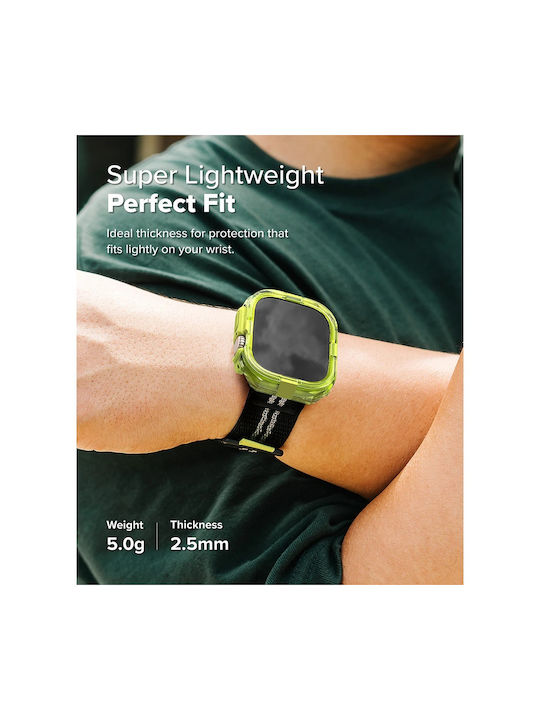 Ringke Fusion Bumper Θήκη Σιλικόνης σε Πορτοκαλί χρώμα για Apple Watch Ultra, Apple Watch Ultra 2