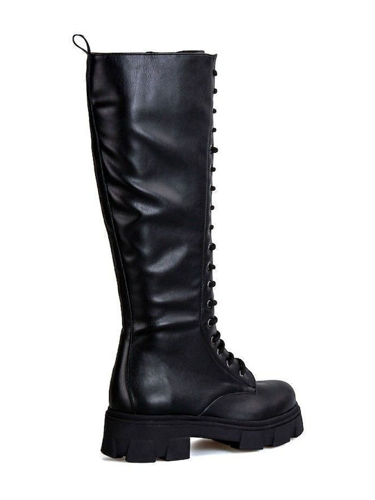 Damenstiefel Schwarz sib-428 (blk)