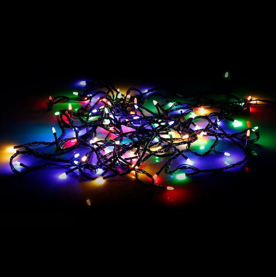 100 Lights LED 10m. Multicolor in String 1pcs