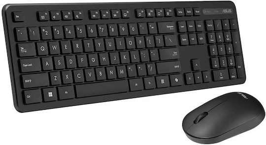 Asus CW100 Copilot Ασύρματο Σετ Πληκτρολόγιο & Ποντίκι Ελληνικό