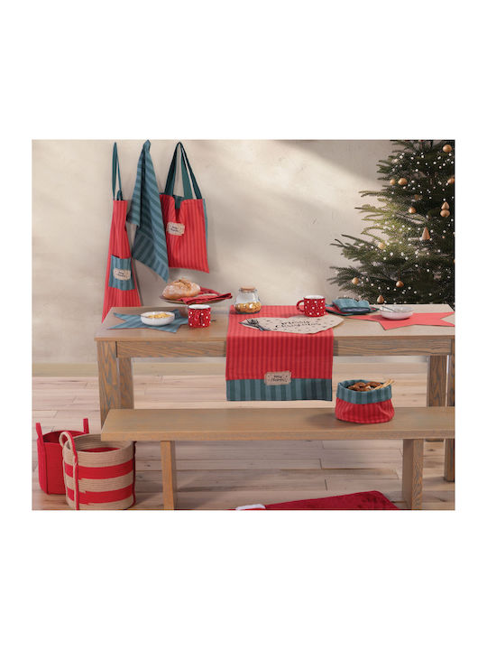 Nef-Nef Homeware Straight To Christmas Коледно Подложки за чинии Red/Green Д50xШ50см.