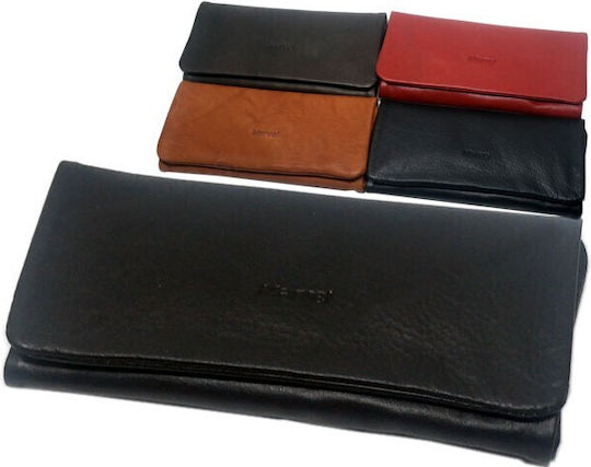 Marvel Lederne Tabaktasche in mit magnetischem Verschluss TOBACCO RED