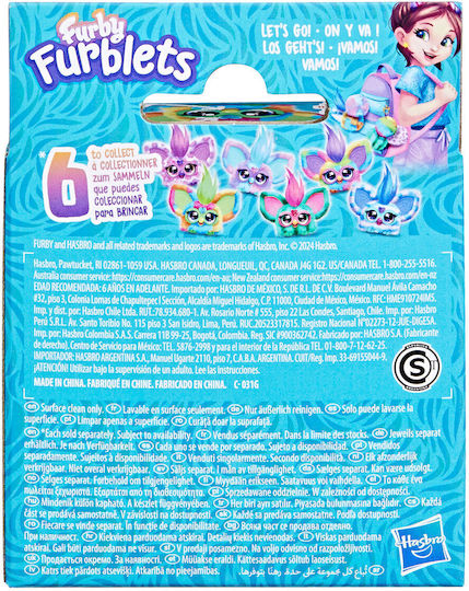Hasbro Plüsch-Furby Furblet mit Sound Pix Elle für 6+ Jahre 5 cm