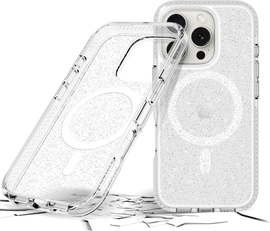 Prodigee Super Star Back Cover Plastic / Silicon 2mm Transparent (iPhone 16 Pro)