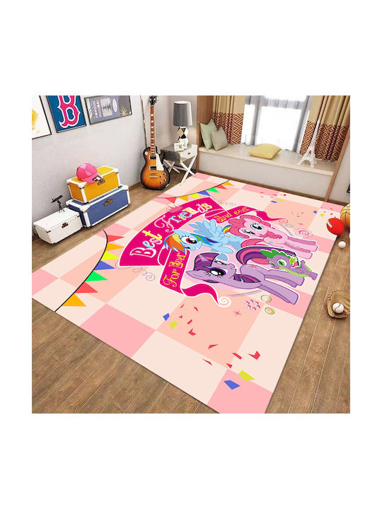 Homeone Παιδικό Χαλί Ροζ 160x220cm