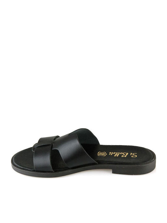 Sandale Casual Damă Negru de Piele HandMade