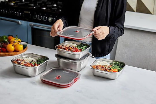 Black+Blum Кутия за обяд Inox Сив 1400мл 1бр