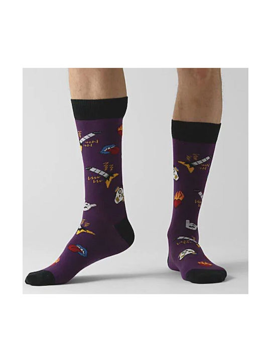 Besocks Women's Socks Purple