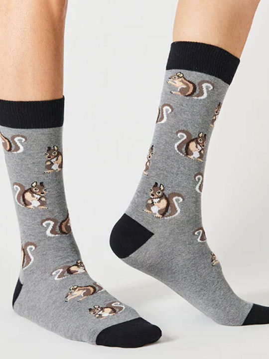 Besocks Ανδρικές Κάλτσες Grey