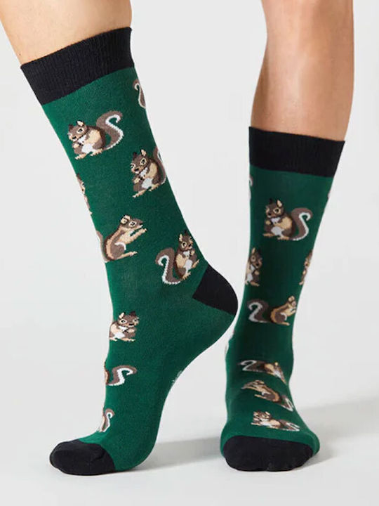 Besocks Herren Socken Green. 1Pack