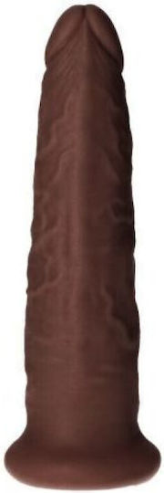 Toyz4lovers Marco Glass Dildo With Suction Cup Brown 19.5cm