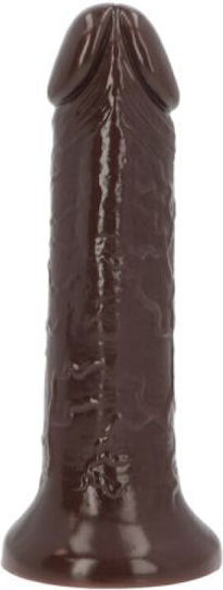 Toyz4lovers Dildo Sansone Ρεαλιστικό Dildo με Βεντούζα Καφέ 28.5cm