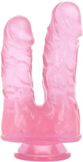 Toyz4lovers Caino Abele Doppeldildo Mit Saugnapf Rosa 17.5cm