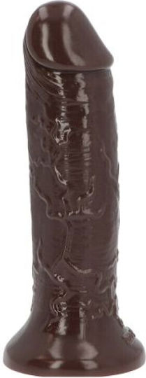 Toyz4lovers Dildo Sansone Ρεαλιστικό Dildo με Βεντούζα Καφέ 28.5cm