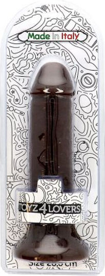 Toyz4lovers Dildo Sansone Ρεαλιστικό Dildo με Βεντούζα Καφέ 28.5cm
