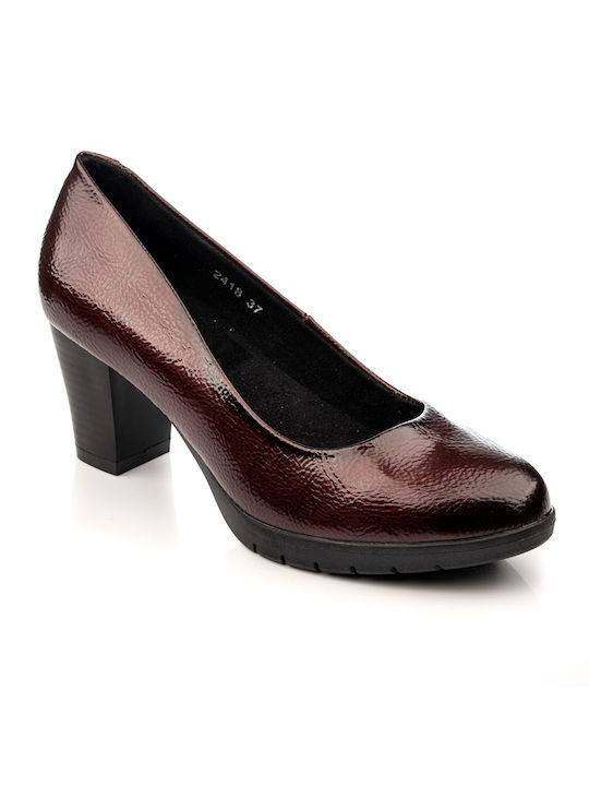 Hispaflex Burgundy Heels