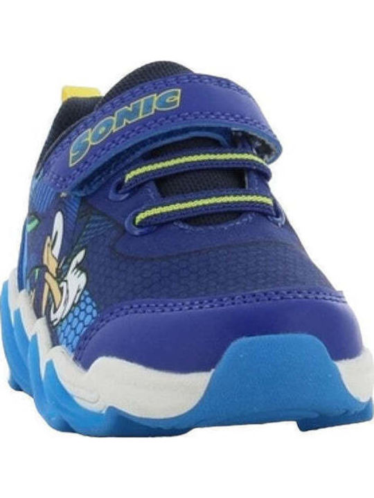 Sonic Kids Sneakers Anatomic with Scratch & Lights Blue