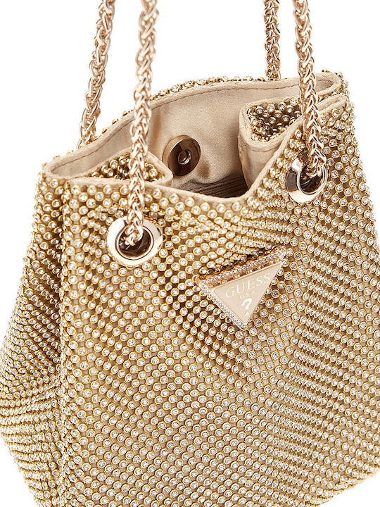 Women's Pouch Shoulder Gold