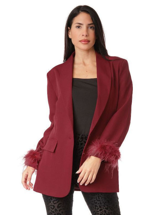 Silia D Women's Blazer BORDO