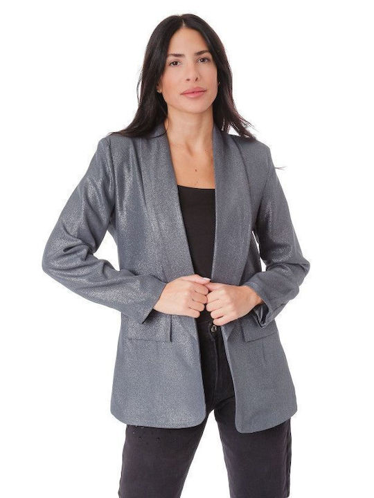 Silia D Women's Blazer Silver