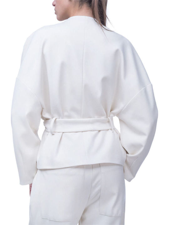 Moutaki Damen Blazer Vanilla