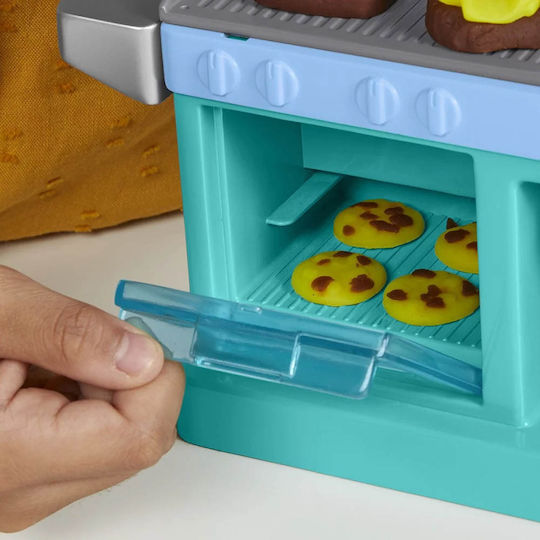 Hasbro Play-Doh Plasticine Game Kitchen Creations Busy Chef's Restaurant for 3+ Years 5pcs