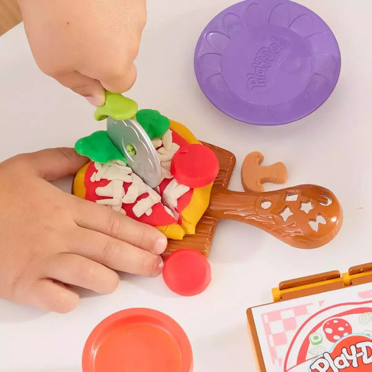 Hasbro Плей-Доу Пластелин - Игра Pizza Delivery Scooter за 3+ години 10 броя