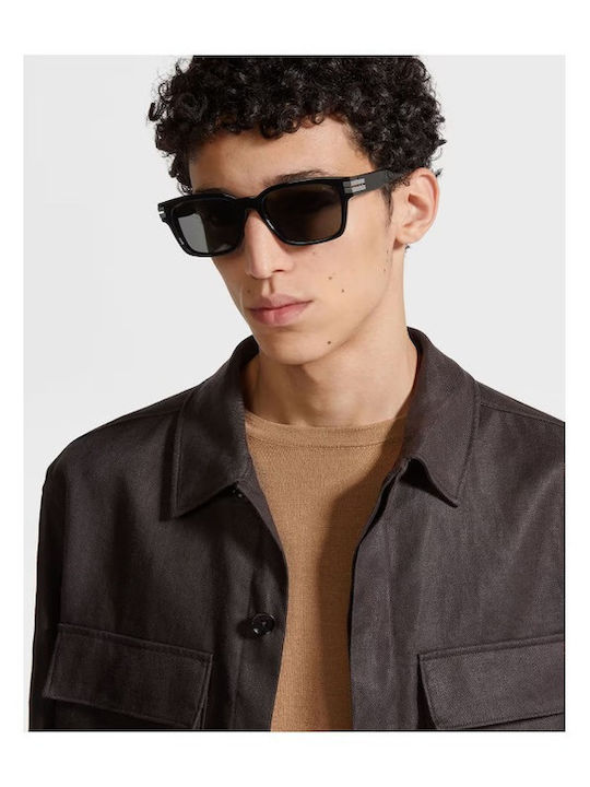 Zegna Γυναικεία Γυαλιά Ηλίου με Μπορντό Κοκκάλινο Σκελετό και Μπορντό Φακό EZ0237 69A