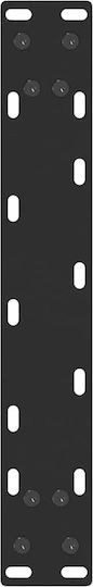 Vidaxl Coffee Table Legs U-Shape 2 Pcs Black 38x72-73 Cm Black