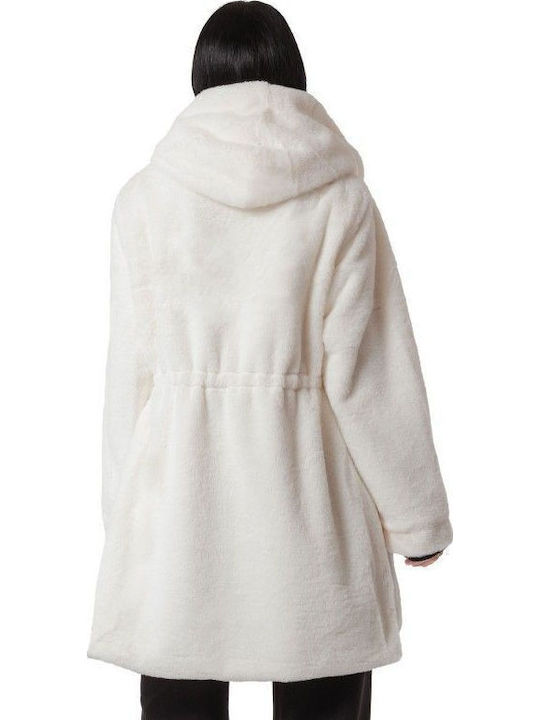 Women's Short Fur White