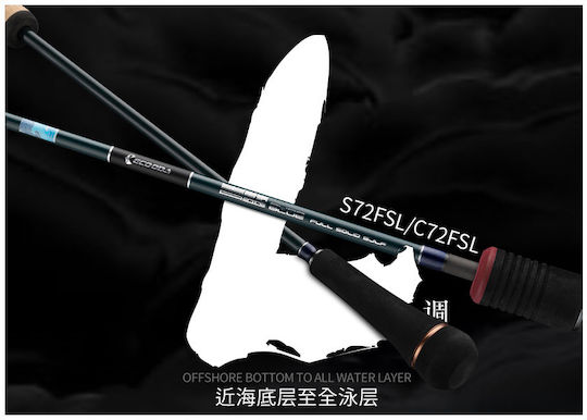 Ecooda Καλάμι Ψαρέματος για Slow Jigging 350gr