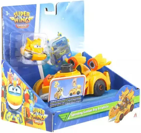 Just Toys Super Pet Αυτοκινητάκι Super Wings Super Pet Free Wheel Vehicle για 3+ Ετών