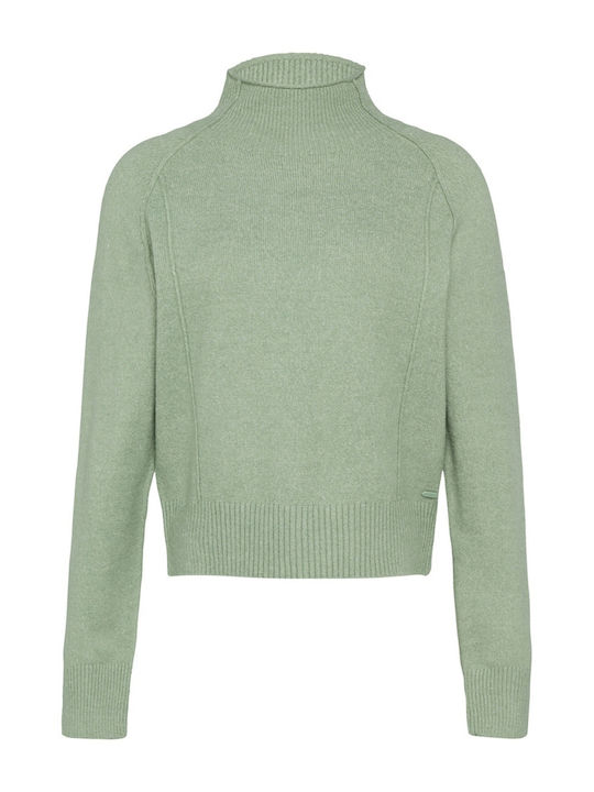 Women's Knitted Cardigan Green