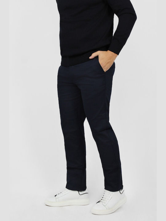 La Pupa Trousers Chino Dark Blue