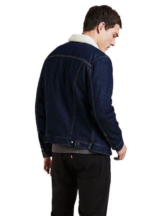 Levi's Type 3 Sherpa Trucker Jacket Dark blue