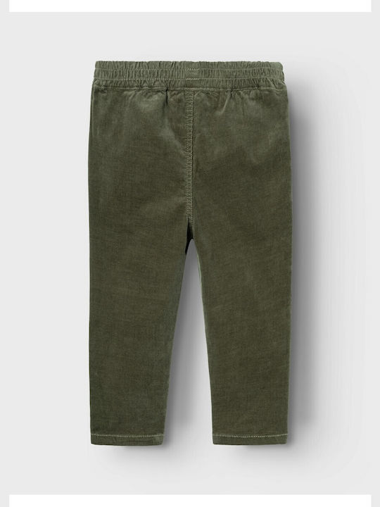 Name It Kids' Corduroy Pants Green