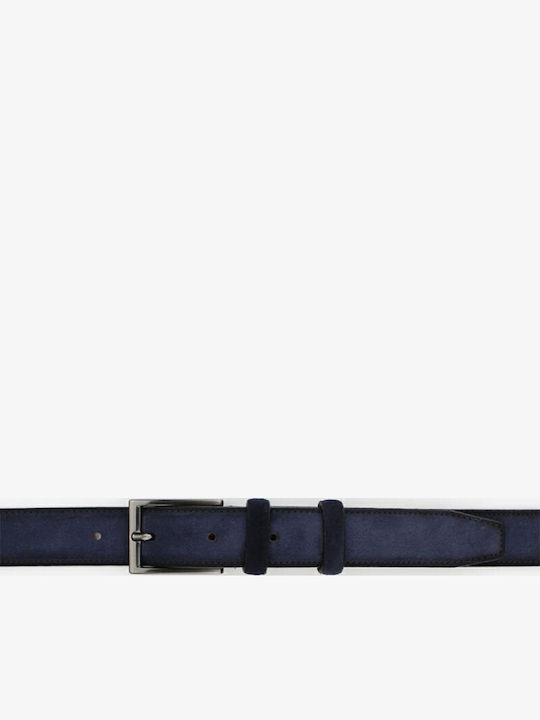 Bashaikov Classic Leather Belt Cl-3071 Cro 10-blue