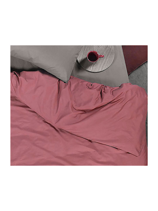 Nef-Nef Homeware Duvet Cover Cotton Queen 230x240 Basic 029298 Apple