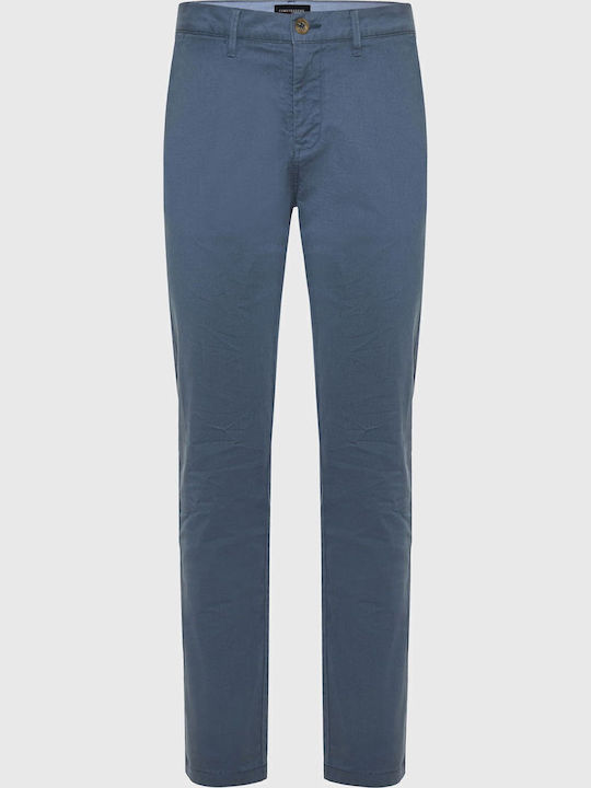 Trousers Chino Elastic in Regular Fit China Blue
