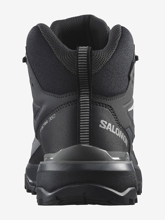 Salomon X Ultra 360 Mid Men's Waterproof Hiking Boots with Gore-Tex Membrane Black